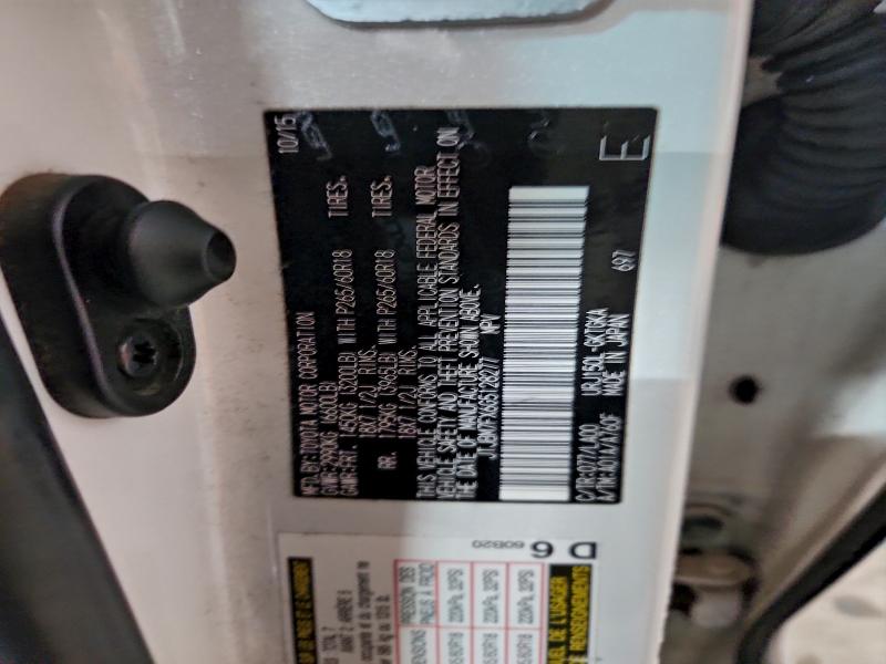 Photo 14 from auction – 2016 LEXUS GX 460 with VIN JTJBM7FX6G5128277