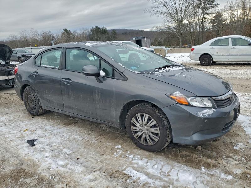 Photo 4 from auction – 2012 HONDA CIVIC LX with VIN 2HGFB2F55CH575313