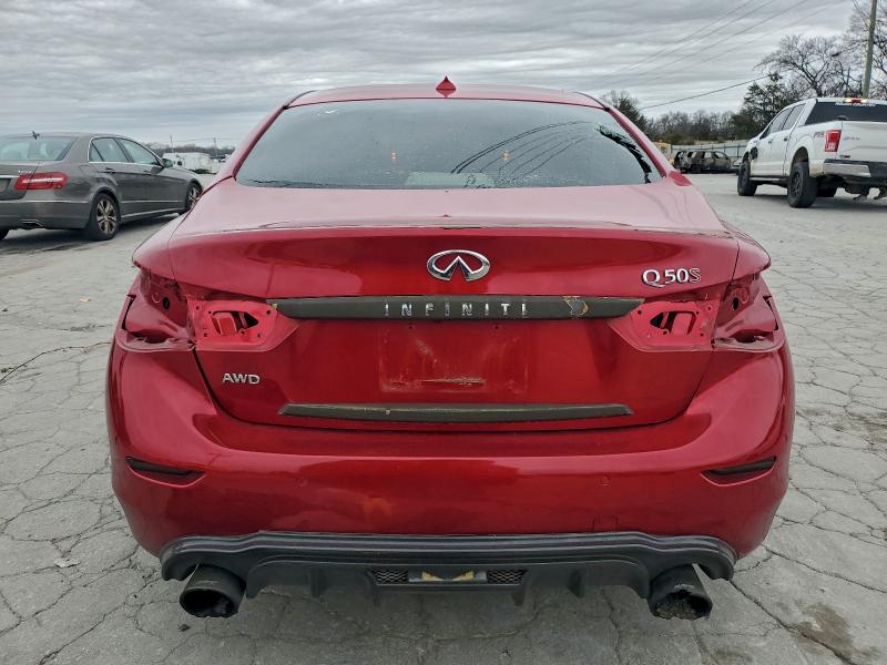Photo 6 from auction – 2017 INFINITI Q50 RED SP with VIN JN1FV7AR9HM871343