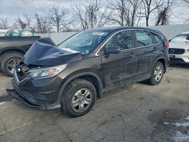 HONDA CR-V LX 2015 with VIN 5J6RM4H36FL073375 - Photo from auction