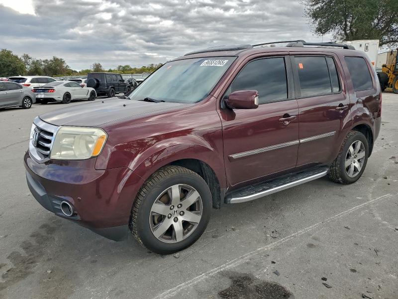 HONDA PILOT TOUR 2014 with VIN 5FNYF3H93EB027465 - Photo from auction