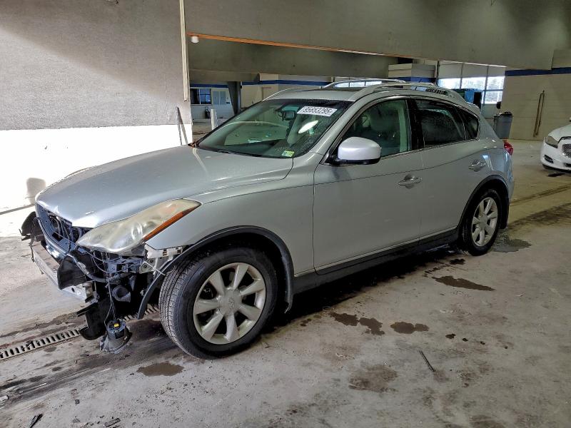 INFINITI EX35 BASE 2010 with VIN JN1AJ0HR0AM754338 - Photo from auction