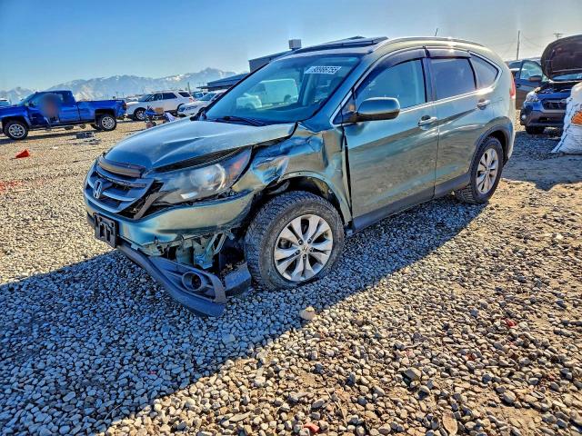 HONDA CR-V EXL 2012 with VIN 2HKRM4H75CH623514 - Photo from auction