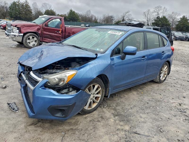 SUBARU IMPREZA PR 2014 with VIN JF1GPAC64E8222247 - Photo from auction