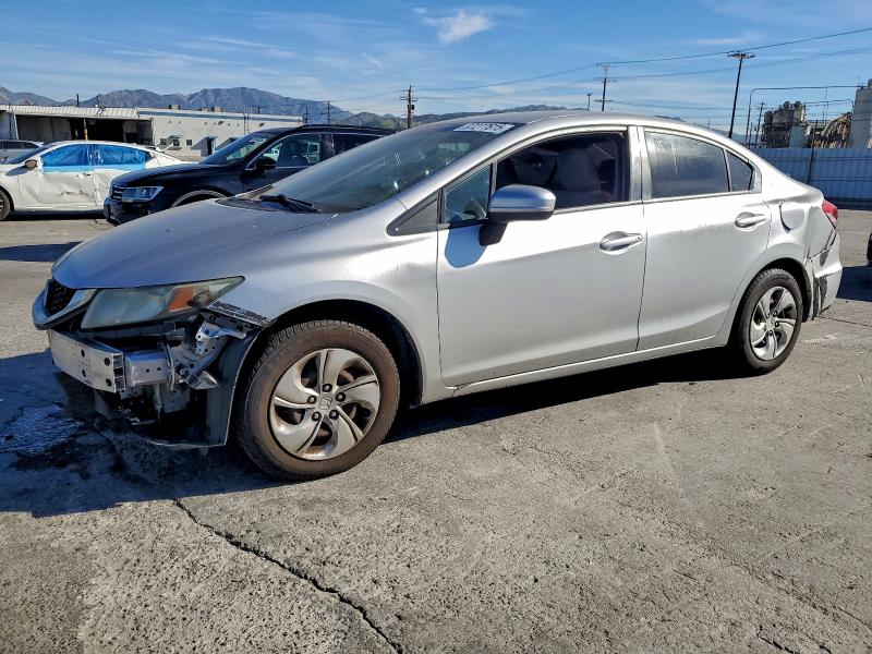 Photo 1 from auction – 2014 HONDA CIVIC LX with VIN 19XFB2F58EE267811