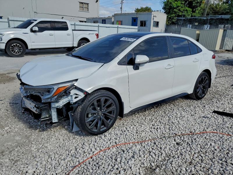 TOYOTA COROLLA SE 2025 with VIN 5YFS4MCE5SP220156 - Photo from auction