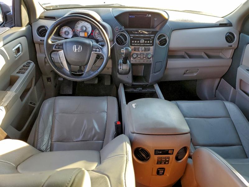 Photo 8 from auction – 2013 HONDA PILOT EXL with VIN 5FNYF3H57DB030915