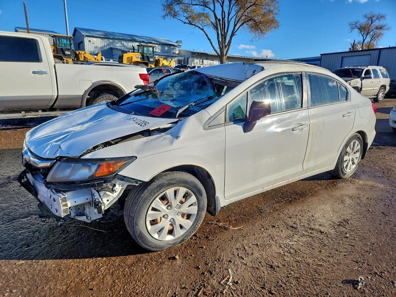 HONDA CIVIC 2012 with VIN 19XFB2E5XCE022474 - Photo from auction