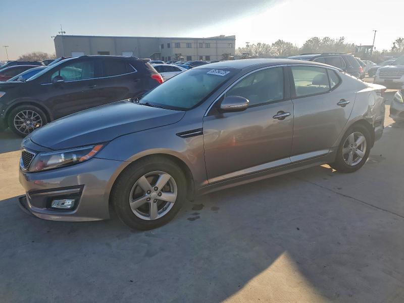 KIA OPTIMA LX 2014 with VIN 5XXGM4A71EG303705 - Photo from auction