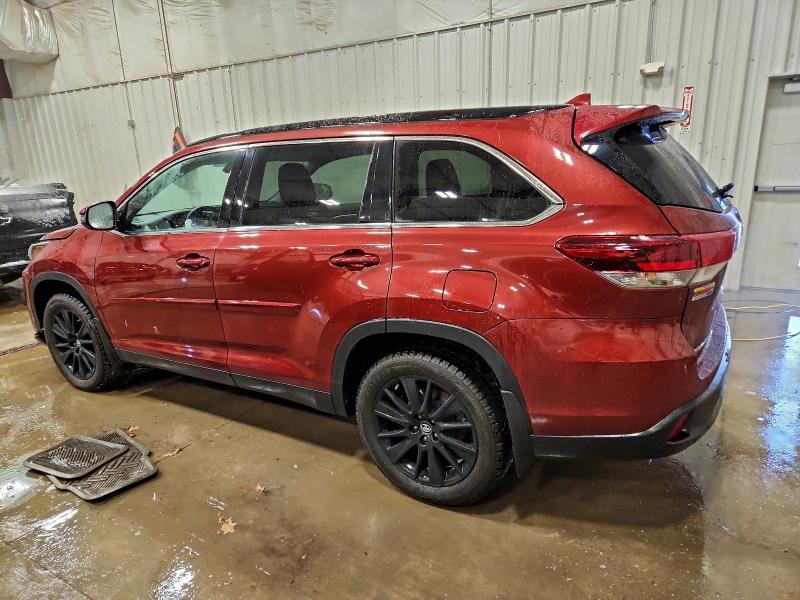 Photo 2 from auction – 2019 TOYOTA HIGHLANDER with VIN 5TDJZRFH6KS600047