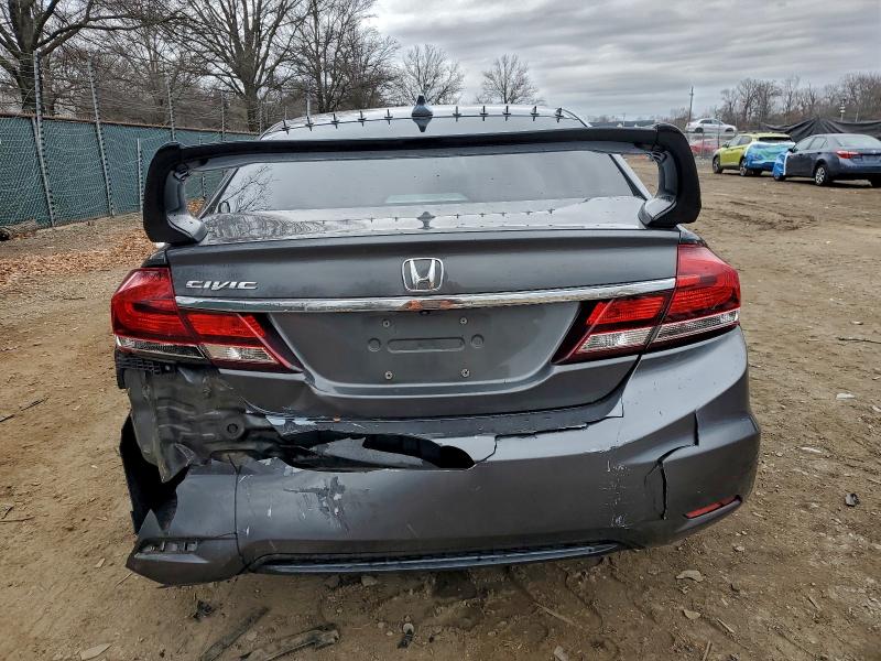 Photo 6 from auction – 2013 HONDA CIVIC with VIN 2HGFB2F52DH580177
