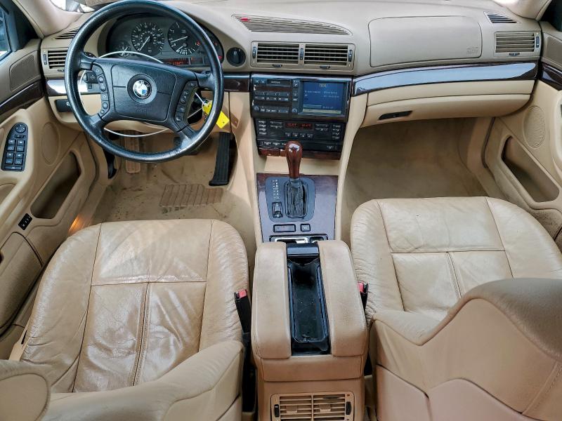 Photo 8 from auction – 2000 BMW 740 IL with VIN WBAGH8340YDP16824