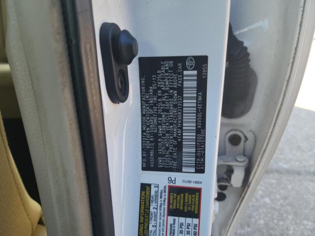 Photo 10 from auction – 2013 TOYOTA CAMRY L with VIN 4T4BF1FK9DR313537