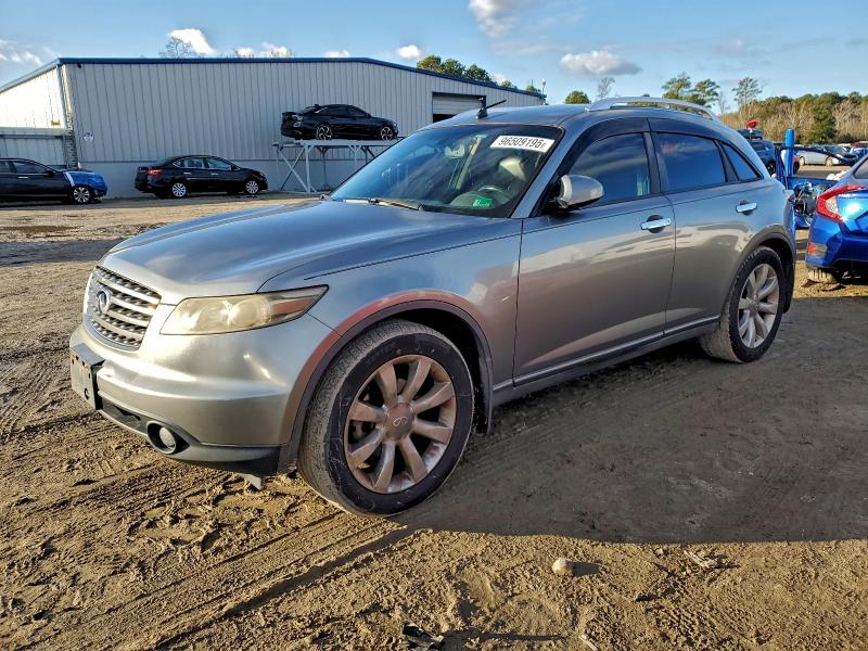 INFINITI FX35 2005 with VIN JNRAS08U55X108571 - Photo from auction