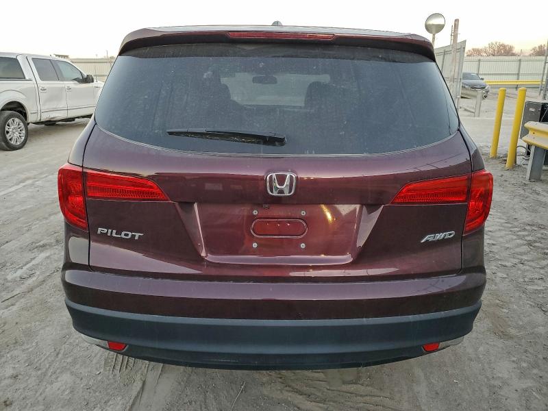 Photo 6 from auction – 2017 HONDA PILOT EXL with VIN 5FNYF6H52HB082136