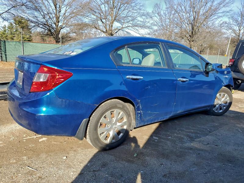 Photo 3 from auction – 2012 HONDA CIVIC with VIN 19XFB2F52CE352902