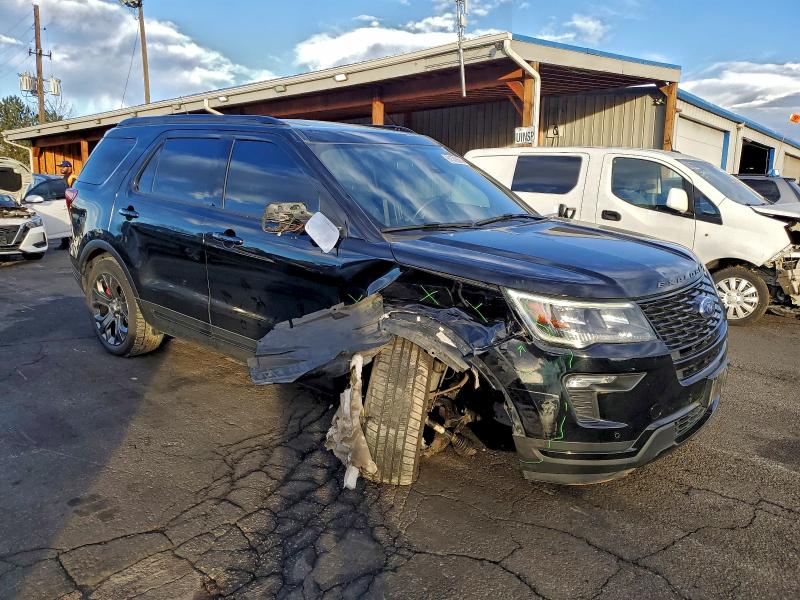 Photo 4 from auction – 2018 FORD EXPLORER S with VIN 1FM5K8GT8JGC00059