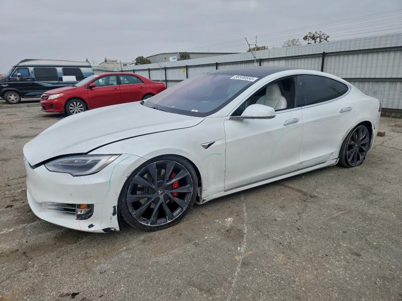 TESLA MODEL S 2020 with VIN 5YJSA1E41LF398669 - Photo from auction