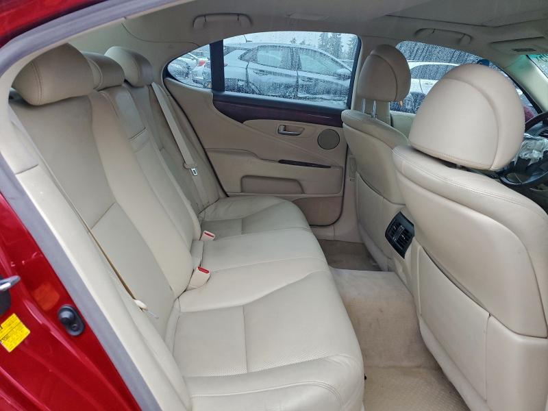 Photo 10 from auction – 2011 LEXUS LS 460 with VIN JTHBL5EF2B5107081