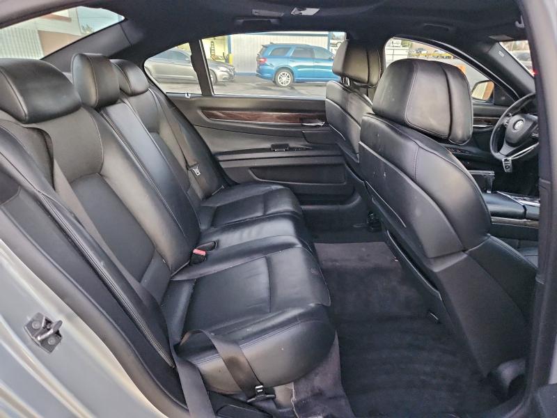 Photo 10 from auction – 2010 BMW 750 LI with VIN WBAKB8C51ACY62858