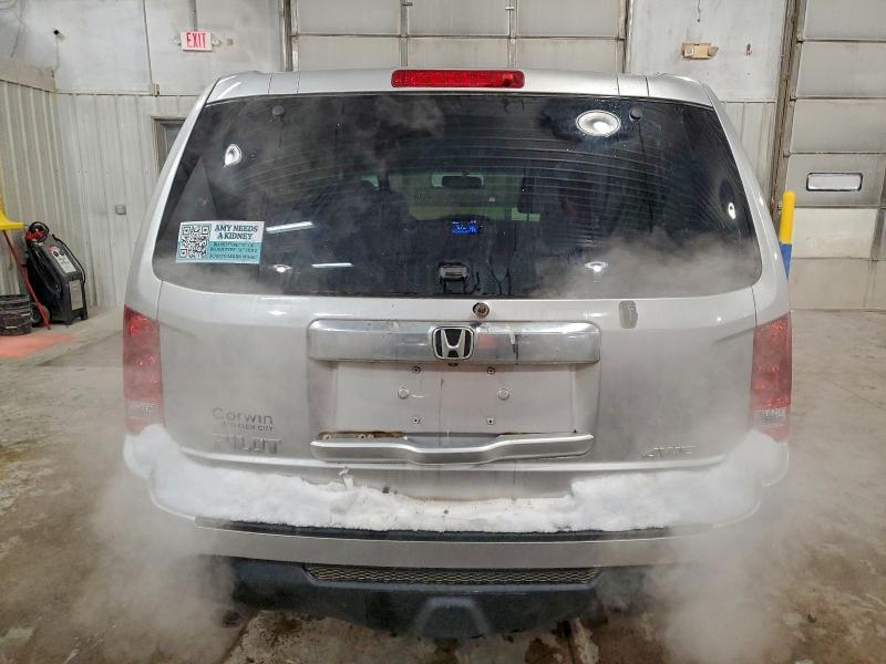 Photo 6 from auction – 2013 HONDA PILOT EXL with VIN 5FNYF4H52DB071992