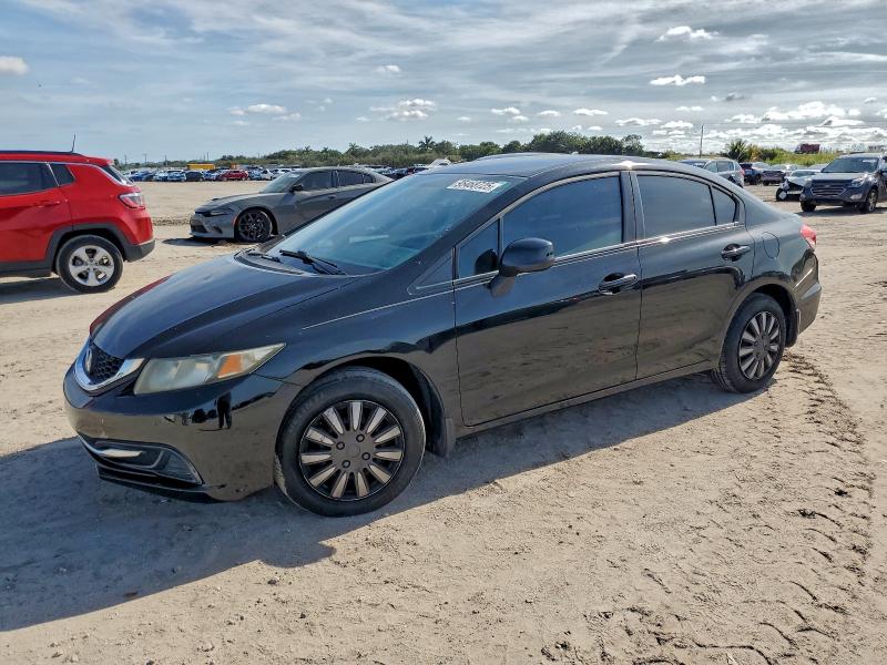Photo 1 from auction – 2013 HONDA CIVIC LX with VIN 19XFB2F52DE099887