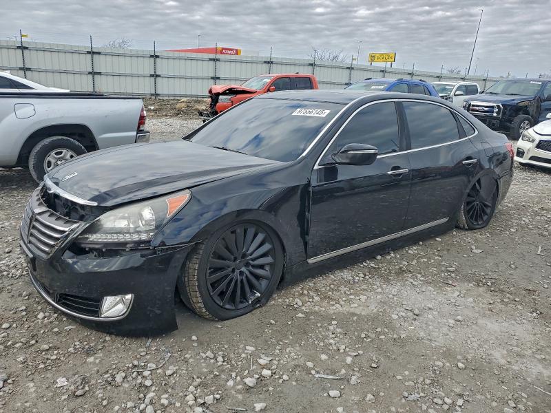 HYUNDAI EQUUS 2015 with VIN KMHGH4JH3FU093323 - Photo from auction