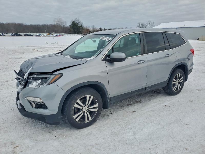 HONDA PILOT EX 2018 with VIN 5FNYF6H30JB020433 - Photo from auction