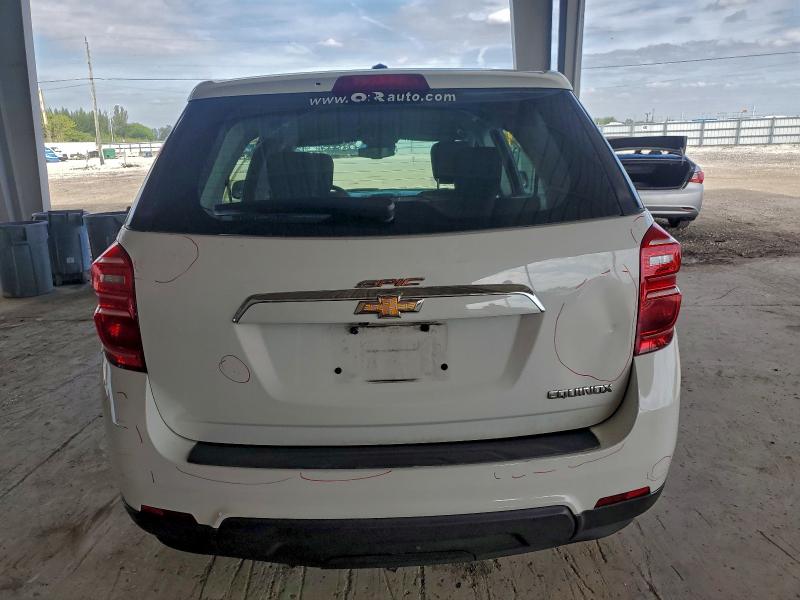 Photo 6 from auction – 2016 CHEVROLET EQUINOX LS with VIN 2GNALBEK9G6209375