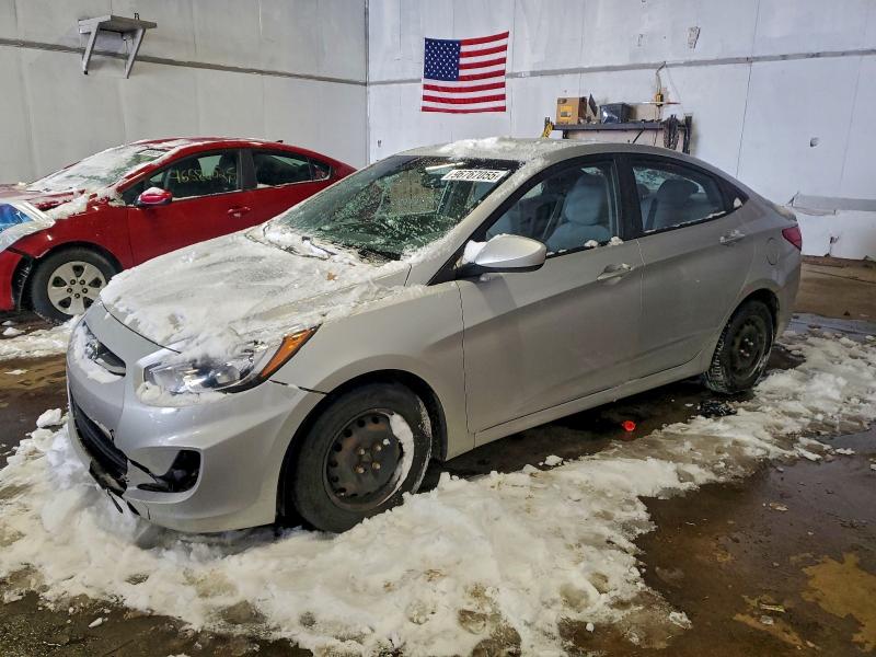 HYUNDAI ACCENT GLS 2015 with VIN KMHCT4AE7FU891505 - Photo from auction