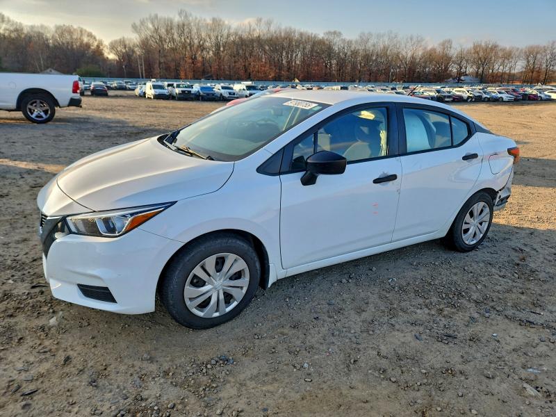 NISSAN VERSA S 2022 with VIN 3N1CN8DV9NL849818 - Photo from auction