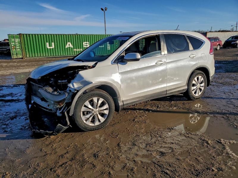 HONDA CR-V EX 2014 with VIN 5J6RM4H53EL074578 - Photo from auction