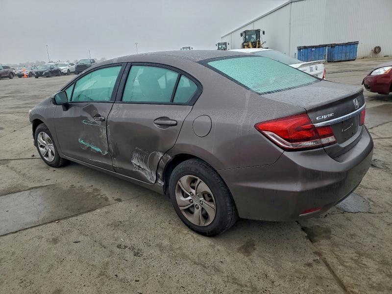 Photo 2 from auction – 2015 HONDA CIVIC LX with VIN 19XFB2F50FE289691