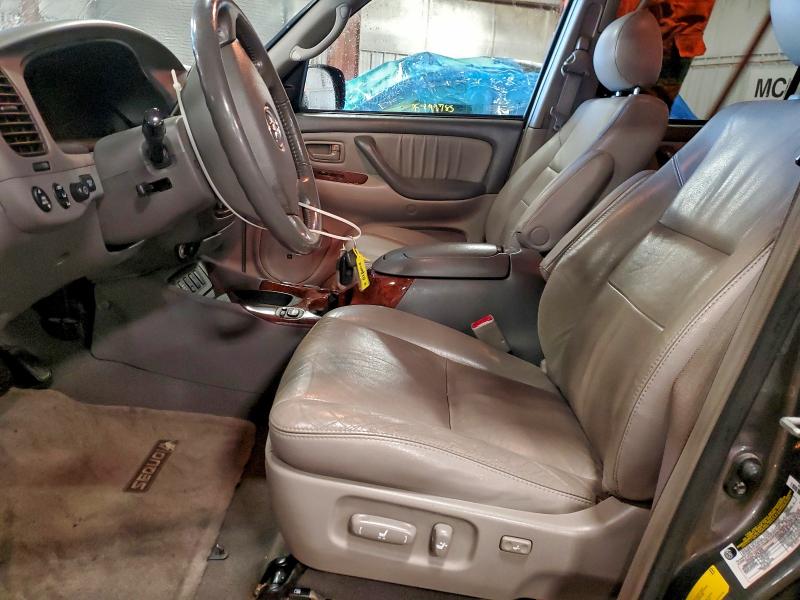 Photo 7 from auction – 2006 TOYOTA SEQUOIA LI with VIN 5TDBT48A96S264280