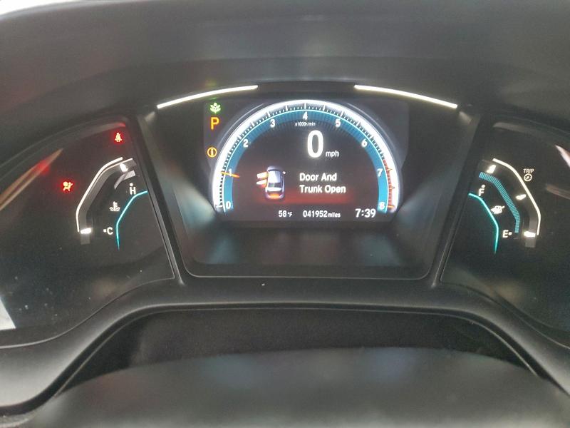 Photo 9 from auction – 2019 HONDA CIVIC LX with VIN 2HGFC2F69KH553349