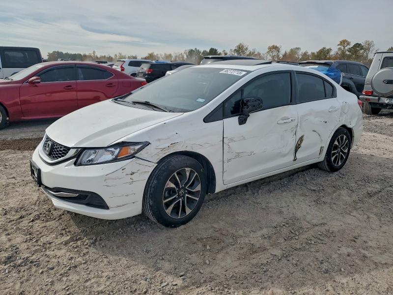 HONDA CIVIC EX 2015 مع رقم تعريف المركبة 19XFB2F87FE003216 - صورة من المزاد