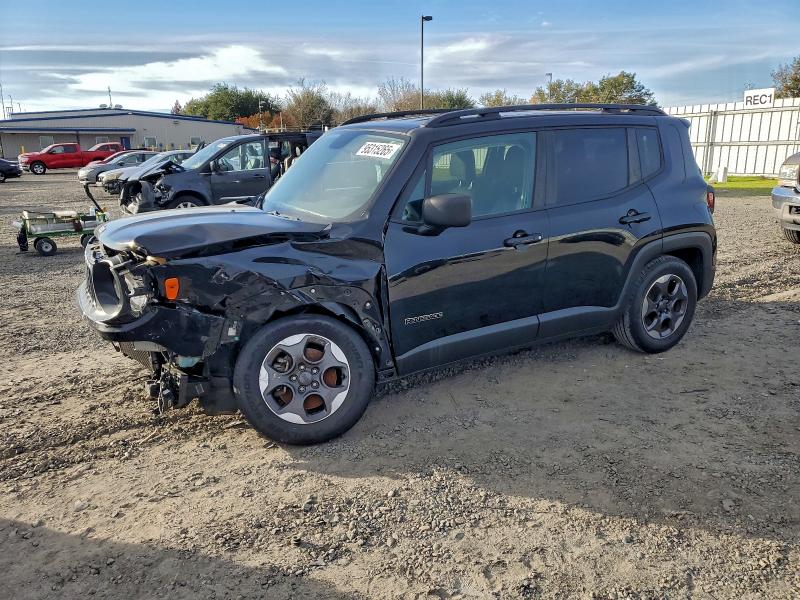 JEEP RENEGADE S 2017 z numerem VIN ZACCJAAB2HPF35157 - Zdjęcie z aukcji