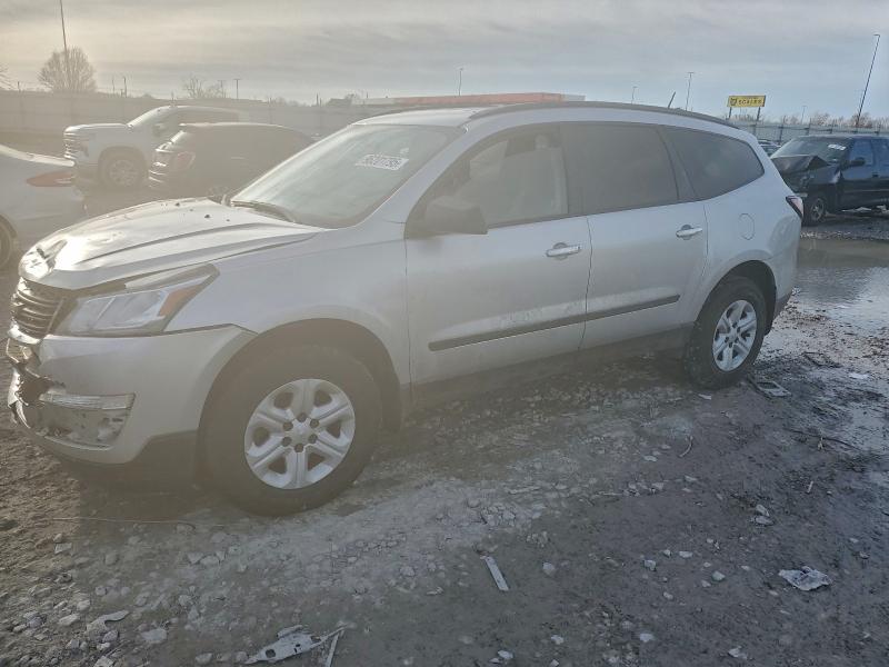 CHEVROLET TRAVERSE L 2017 with VIN 1GNKRFKD8HJ325025 - Photo from auction
