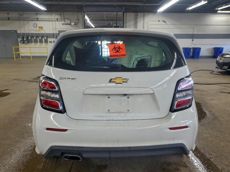 Photo 6 from auction – 2020 CHEVROLET SONIC with VIN 1G1JG6SB7L4135306