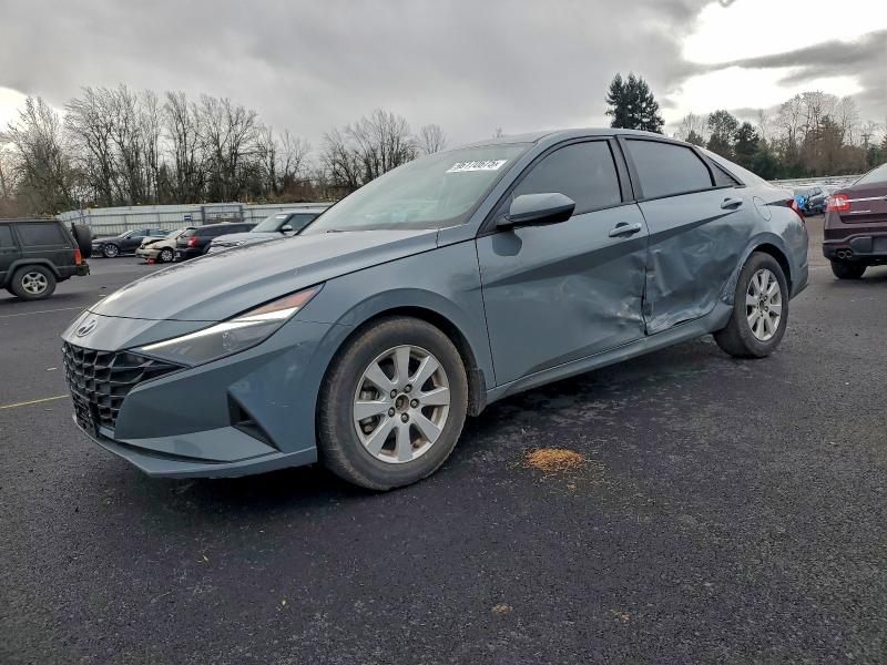 HYUNDAI ELANTRA SE 2022 with VIN KMHLS4AG7NU323211 - Photo from auction