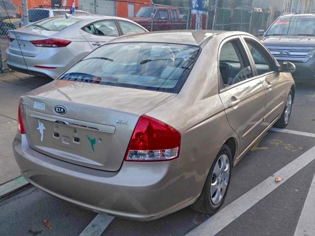 Photo 4 from auction – 2008 KIA SPECTRA EX with VIN KNAFE122585521890