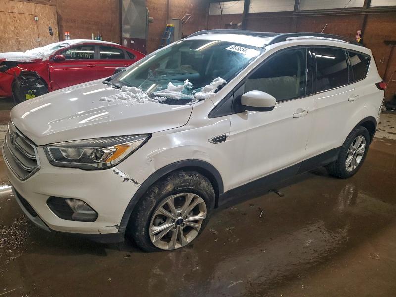 FORD ESCAPE SEL 2018 with VIN 1FMCU9HDXJUA27242 - Photo from auction