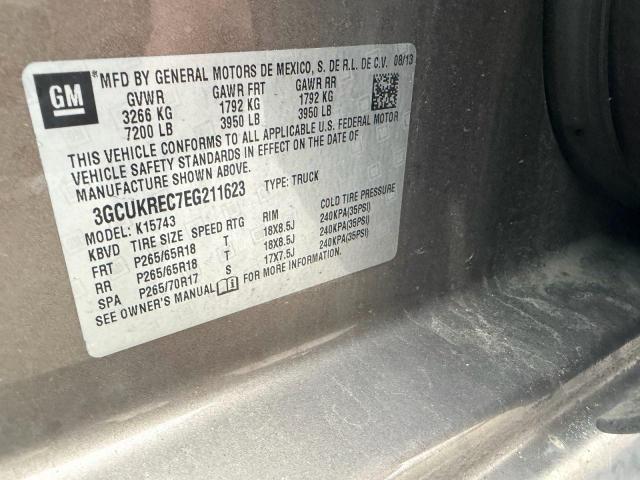 Photo 10 from auction – 2014 CHEVROLET SILVERADO with VIN 3GCUKREC7EG211623