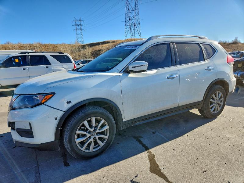 NISSAN ROGUE S 2019 with VIN 5N1AT2MV7KC767175 - Photo from auction