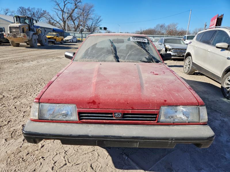 Photo 5 from auction – 1991 SUBARU LOYALE with VIN JF1AC4228MC206100
