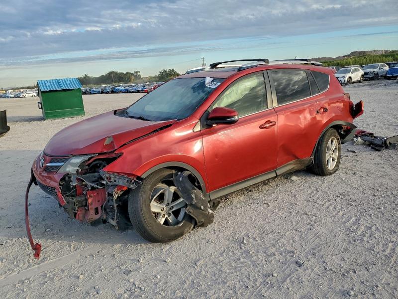 TOYOTA RAV4 XLE 2013 with VIN JTMRFREV8DD022504 - Photo from auction