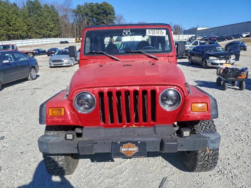 Photo 5 from auction – 2001 JEEP WRANGLER / with VIN 1J4FA29P11P321714