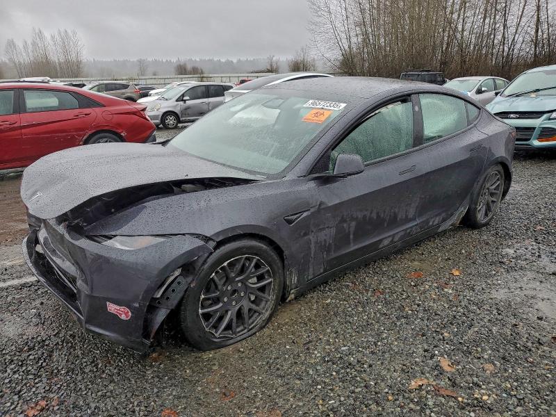 TESLA MODEL 3 2024 with VIN 5YJ3E1EA5RF831479 - Photo from auction