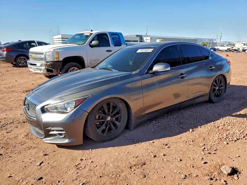INFINITI Q50 2015 with VIN JN1BV7AP0FM355320 - Photo from auction